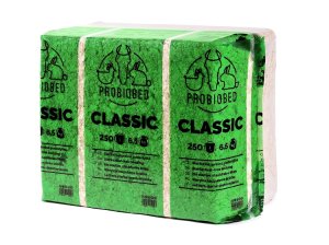 PODESTÝLKA ProBioBED CLASIC zelená - Sterilní, bezprašné, měkké hobliny - 250 L (Vyrobeno v ČR, PPC250) | Krmiva Hulín