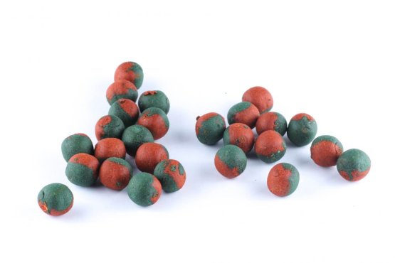 Boilies Duplex - PIKANTNÍ KRILL / ŠVESTKA a ČESNEK - Ø 24 mm (Krmiva Hulín, BDPKŠČ24-1) | Krmiva Hulín