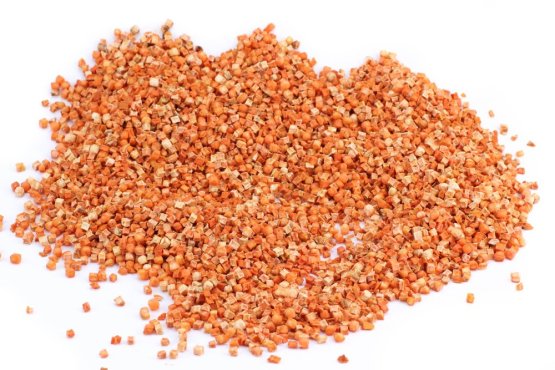 SUŠENÉ BATÁTY - Sladké brambory - kostky 6 mm - Vyberte balení: 500 g