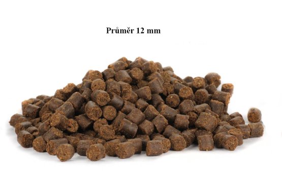 KRMIVO PRE PSOV - Lisované za studena - S LOSOSOM - 12 mm (Krmiva Hulín, LSL12-1) | Krmiva Hulín