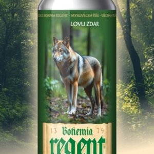 Pivo Regent - Sběratelská edice MYSLIVECKÁ ŘÍŠE - VLK OBECNÝ 0,5 l (Bohemia Regent, PRVO) | Krmiva Hulín