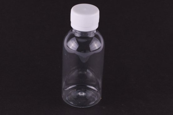 PET Lahvička 100 ml - s uzávěrem - Počet ks: 1 ks