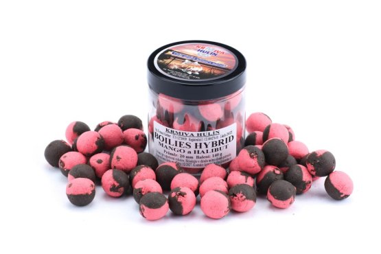Boilies HYBRID - MANGO a HALIBUT - Ø 20 mm - Vyberte balení: 140 g