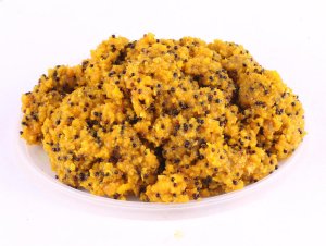Drcený partikl - CORN MIX - Vanilka 1,5 kg (Krmiva Hulín, DPV-1) | Krmiva Hulín