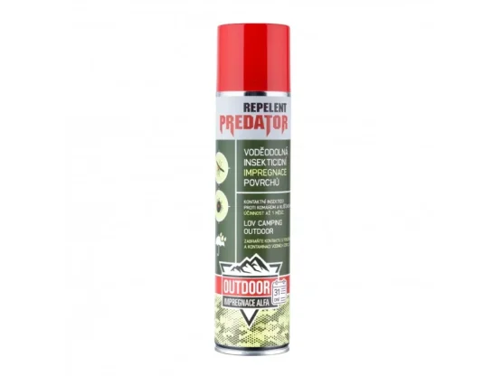 Repelent PREDÁTOR OUTDOOR IMPREGNACE ALFA - 400 ml (Leroy Cosmetic, POIA) | Krmiva Hulín
