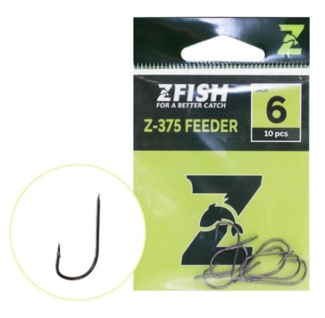 HÁČKY ZFISH FEEDER HOOKS Z-375 - s protihrotem (Extra Carp, ZF-5627) | Krmiva Hulín