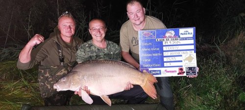 25,93kg, boilies Krill a oliheň