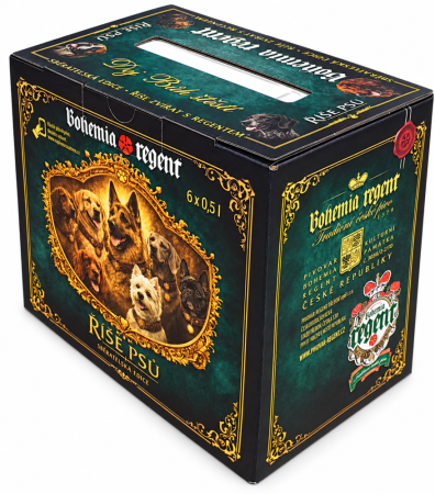 Krabice na pivo - Dekor Psi