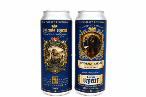 Nealko pivo Regent - BAVORSKÝ BARVÁŘ - LEMON - 0,5 l (BOHEMIA REGENT, NPBB) | Krmiva Hulín