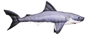 Plyšová ryba Gaby - ŽRALOK mini 53 cm (Gaby, PRŽB53) | Krmiva Hulín