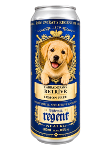 Nealko Regent - ŠTĚŇÁTKO - LABRADORSKÝ RETRÍVR - LEMON - 0,5 l (BOHEMIA REGENT, NRŠLRL) | Krmiva Hulín Nealko Regent - ŠTĚŇÁTKO - LABRADORSKÝ RETRÍVR - LEMON - 0,5 l (BOHEMIA REGENT, NRŠLRL) | Krmiva Hulín