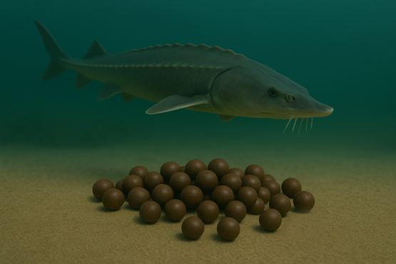 Boilies - JESETER - Black Halibut se sýrem - Ø 20 mm (Krmiva Hulín, BOJE20-1) | Krmiva Hulín