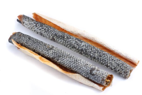 LOSOSOVÁ KŮŽE - 30 - 40 cm - pro psy - Vyberte balení: 250 g