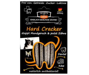 Hard cracker - Tyčinky na čistenie zubov pre psov - 75 g (Q-Chefs zdravé žvýkání, HCTČZP) | Krmiva Hulín