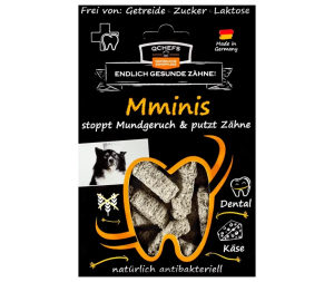 Mminis - Tyčinky na čistenie zubov pre malých psov - 75 g (Q-Chefs zdravé žvýkání, MTČZP) | Krmiva Hulín