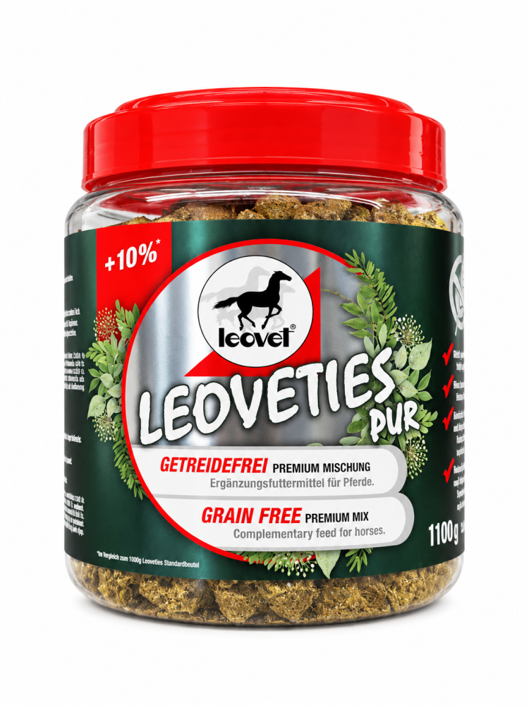 Leoveties - bezobilné pamlsky pro koně s náchylností ke schvácení - 1,1 kg