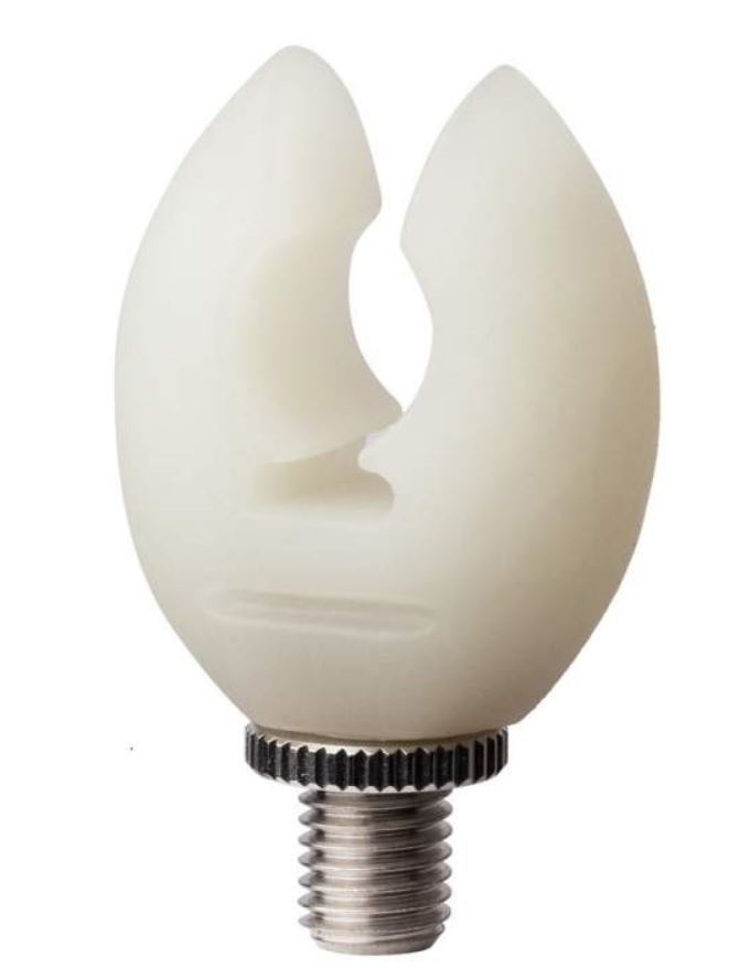 Rohatinka zadní - Rubber Rod Rest FLUO