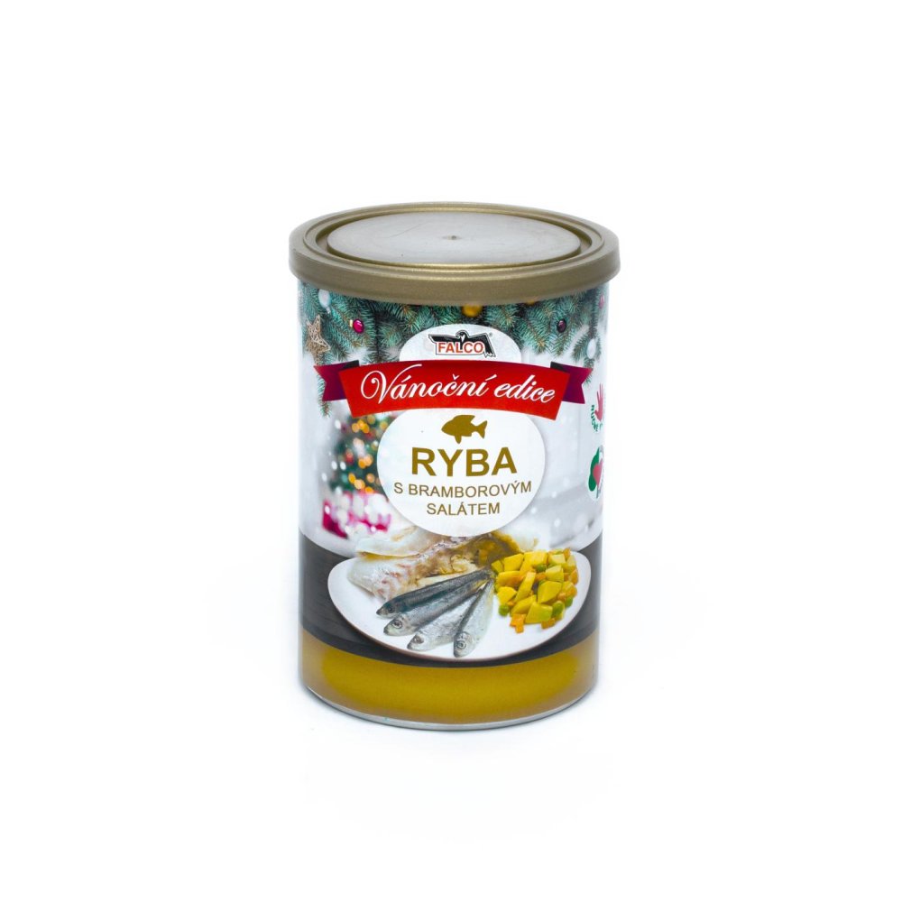 FALCO Ryba s bramborovým salátem 400 g - Konzerva pro psy
